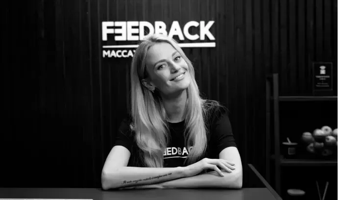 Ресепшен студии массажа Feedback